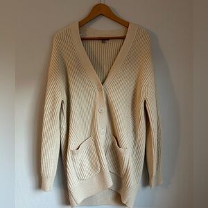 J. Crew Women's Beige Cardigan Sweater